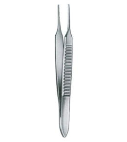 Graefe Iris Forceps STR 0.5mm Serrated